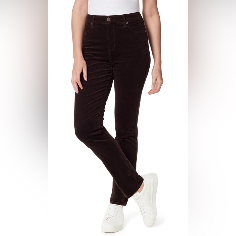 Gloria Vanderbilt Amanda Corduroy High Rise Pant— Short